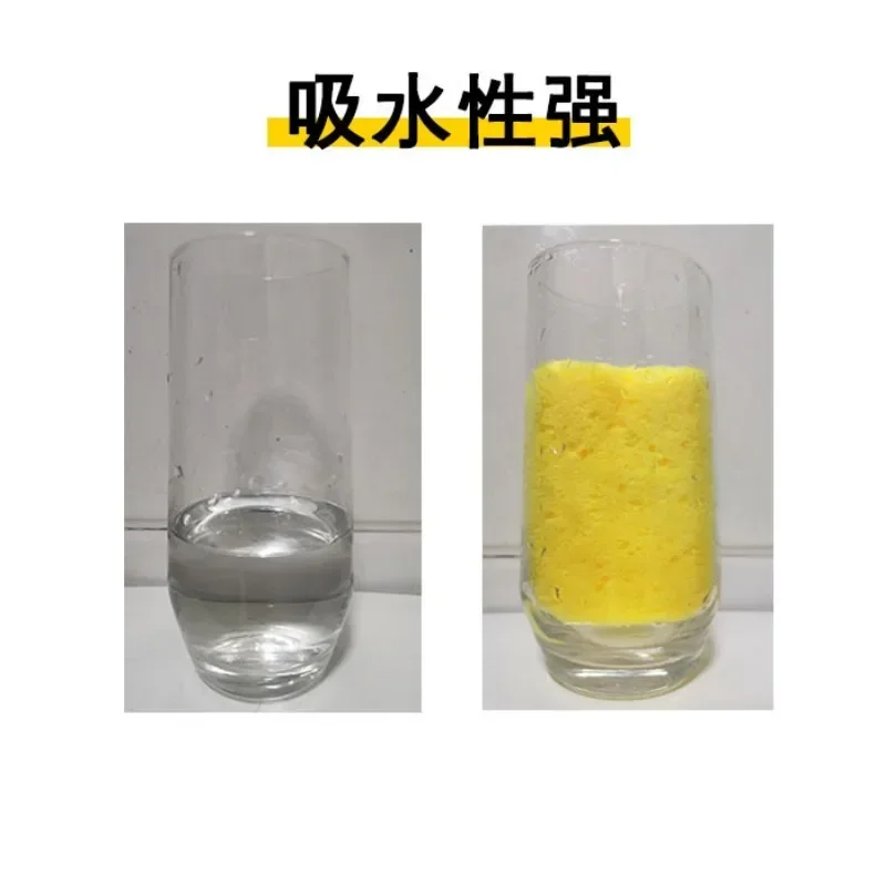 Esponjas de limpieza para platos, pulpa de madera, algodón, lavar platos, esponjas de limpieza antiadherentes para ollas, herramientas de cocina, utensilios para ollas de lavado - imagen 4