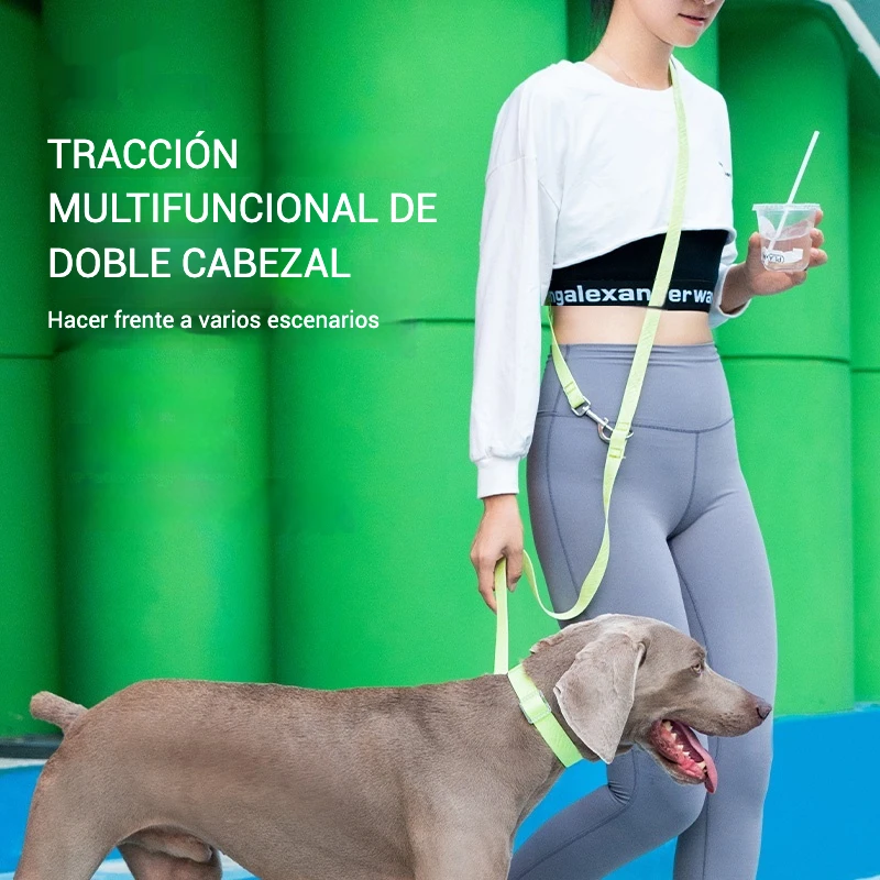 Serie impermeable Collar para perro arnés con correa longitud ajustable Collar duradero perros pequeños perros medianos perros grandes Shiba Inu - imagen 3