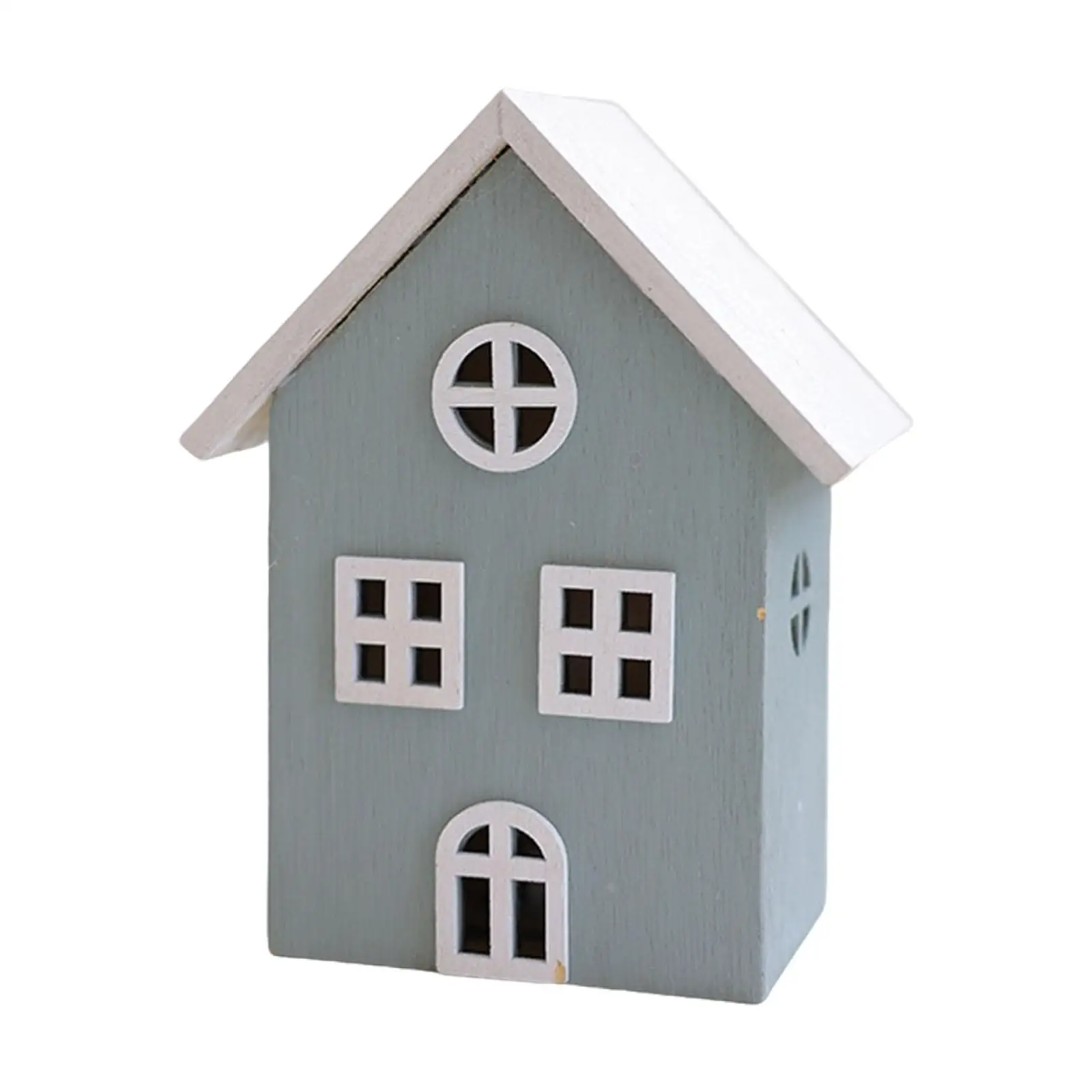 LED Christmas Village House, Small Tabletop House Figurine, Lighted Holiday Display for Living Room, Table Decor LED Christmas Village House, Small Tabletop House Figurine, Lighted Holiday Display for Living Room, Table Decor