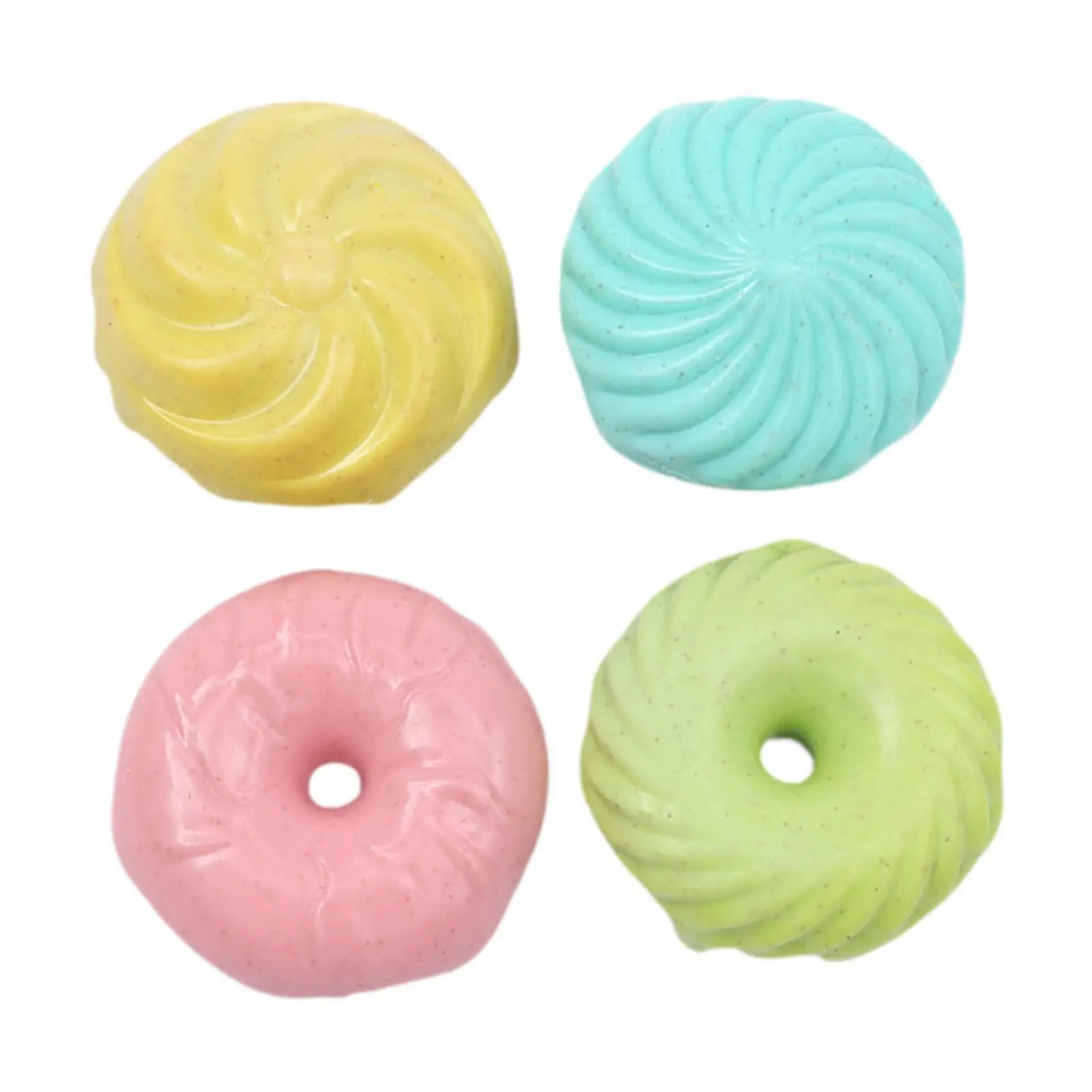 4x Pet Aroma Solid Air Freshener Accessories Donut Shape Cute for Wardrobe Laundry 4x Pet Aroma Solid Air Freshener Accessories Donut Shape Cute for Wardrobe Laundry