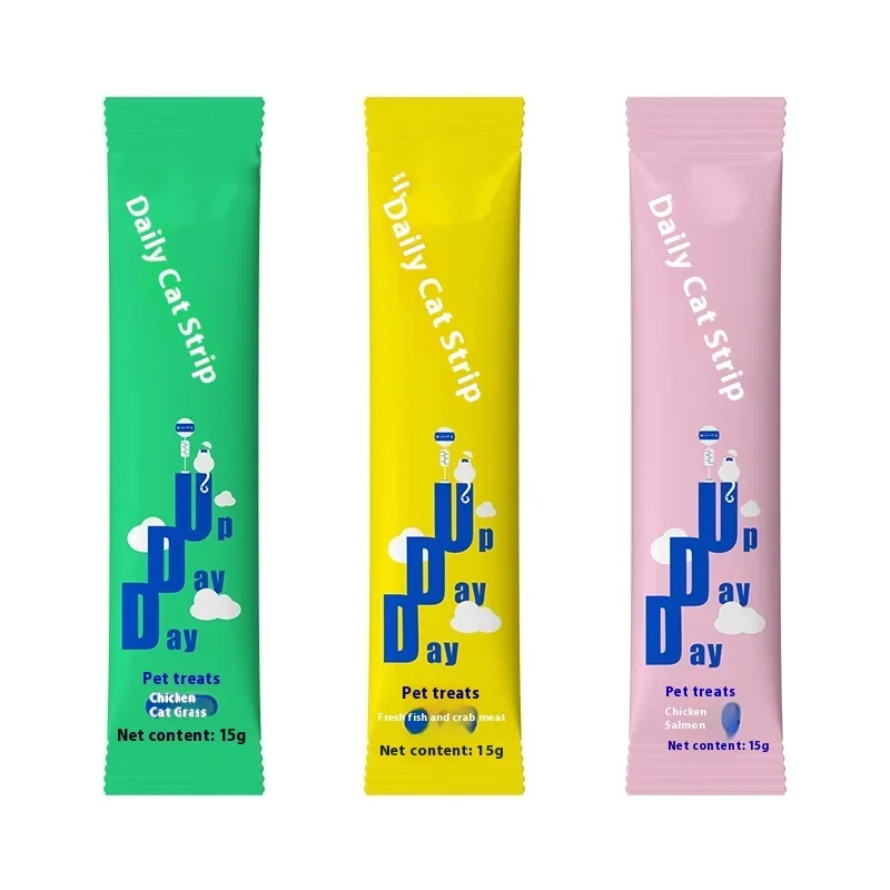 Aperitivos líquidos para gatos, comida húmeda, comida enlatada, 20 unidades - imagen 2