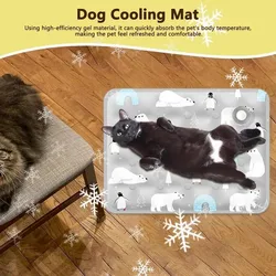 Funda refrescante para gatos – Cojín fresquito para el verano