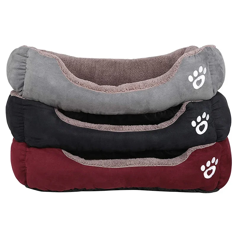 Cama para perros BOUSSAC - Tallas S-3XL con fondo impermeable - imagen 2