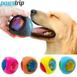Pelota luminosa interactiva resistente a mordiscos para perros