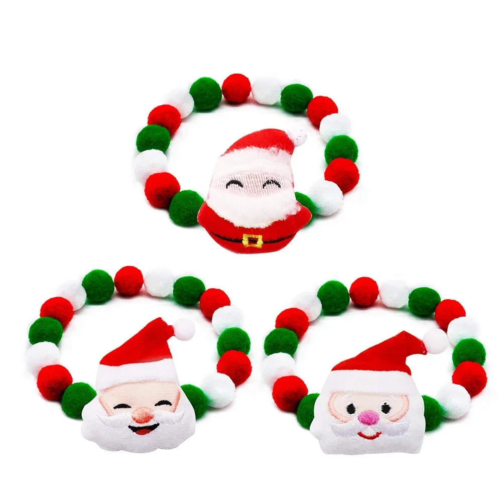 20 piezas Collar de perro, Collar de Navidad para perro, pajaritas para perro pequeño, Collar de pajarita para gato, accesorios de aseo para perros de Navidad, suministros para mascotas - imagen 5