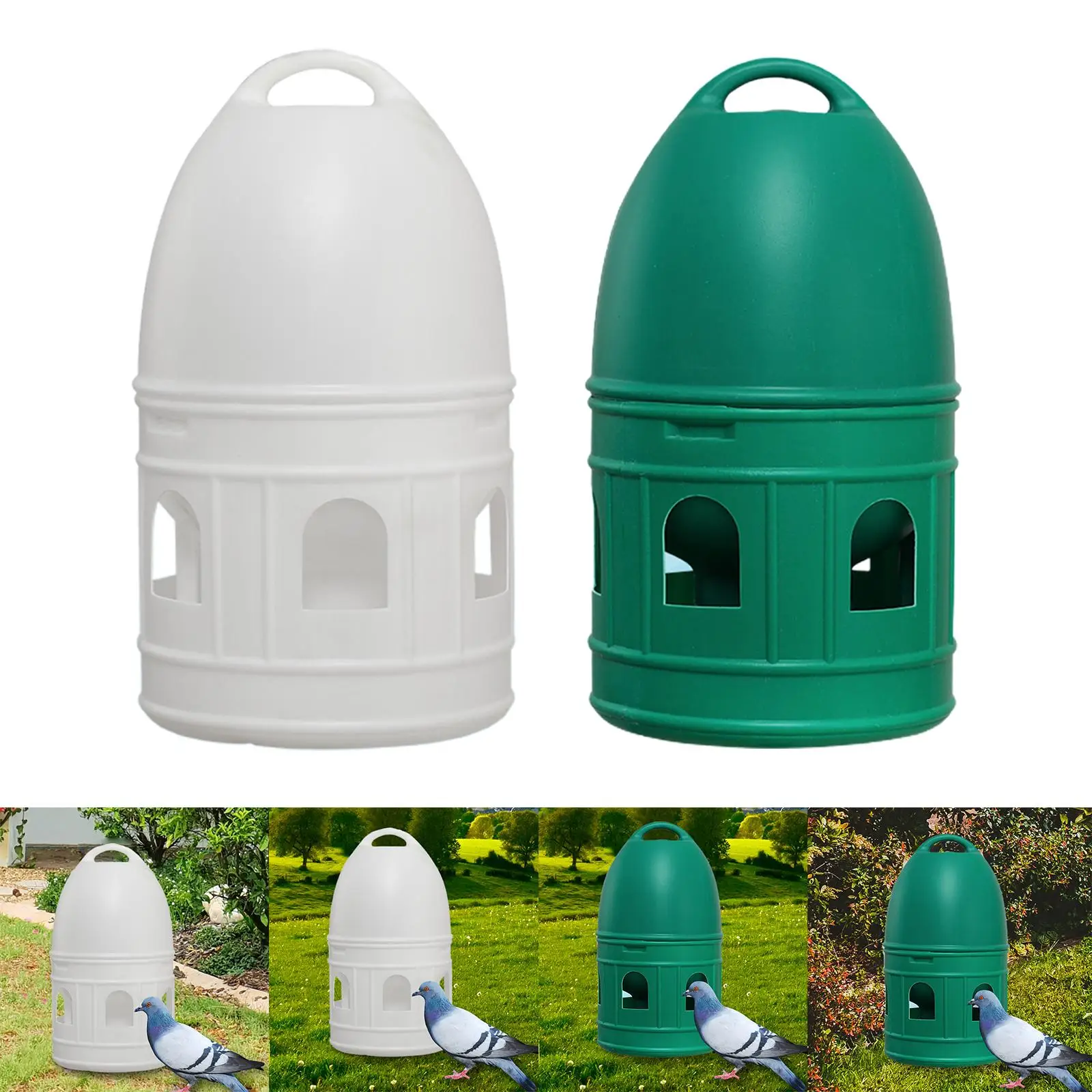 Bebedero automático para palomas y gallinas: accesorio para jaulas - imagen 4