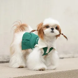 Vestido deportivo de tenis sin mangas para perros