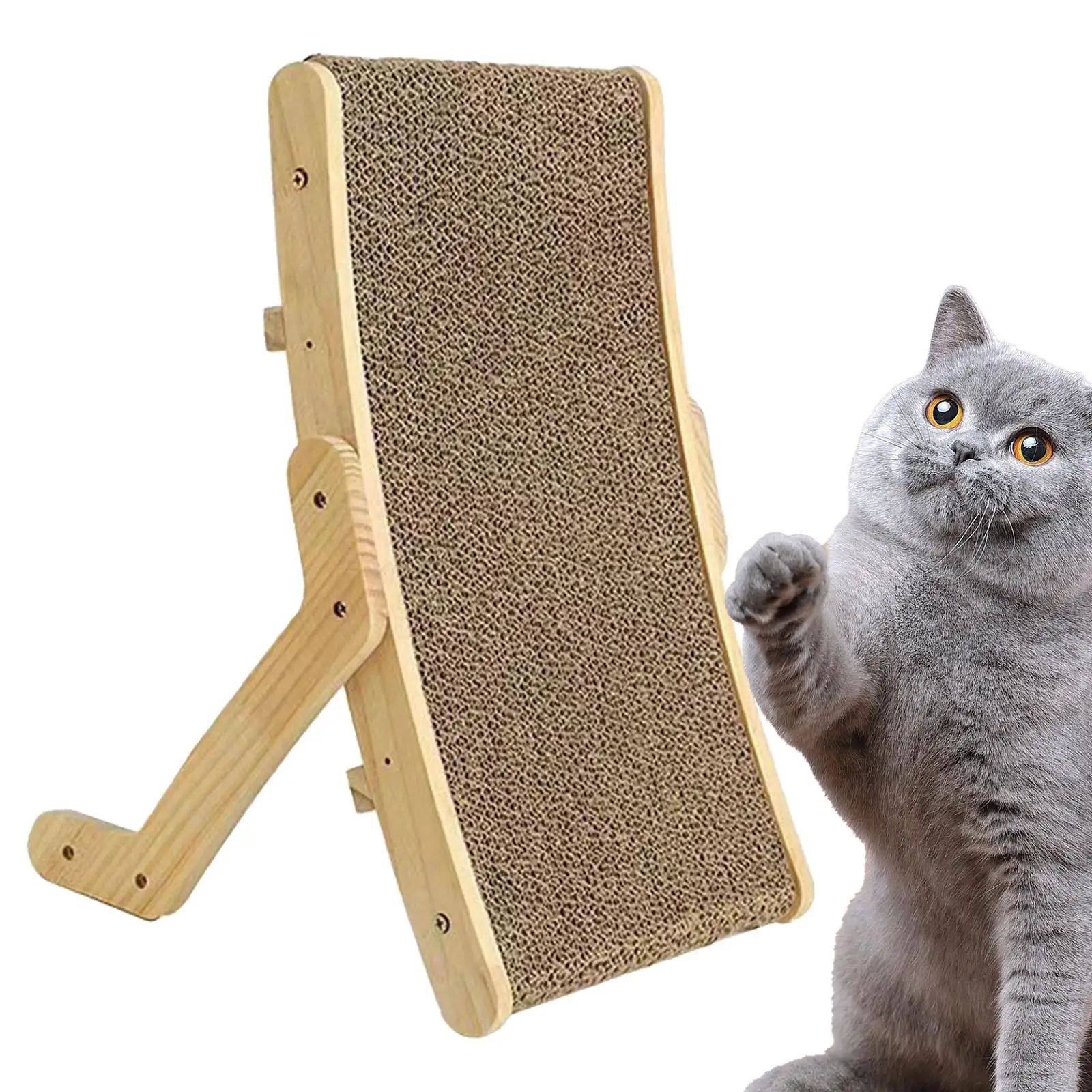 Cat Scratcher Decoration Sleeping Bed Multifunctional Protect Furniture Nonslip Scratching Cardboard for Indoor Cats Kitty