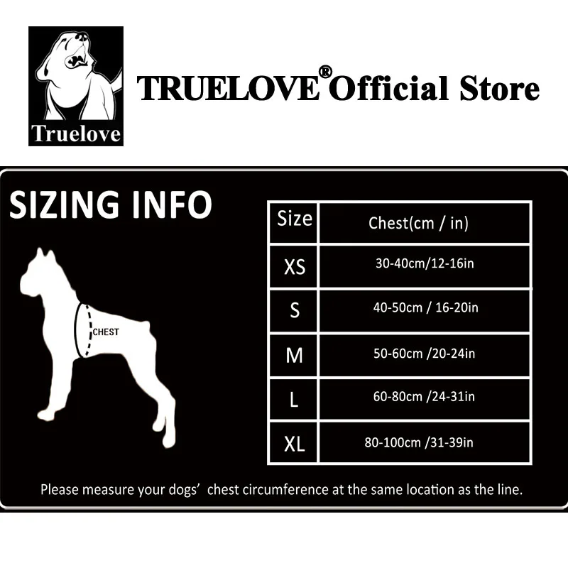 TRUELOVE-arnés para mascotas, chaleco, correa para el pecho para perros y gatos, caminatas al aire libre, correr, escalar YH1802 - imagen 5