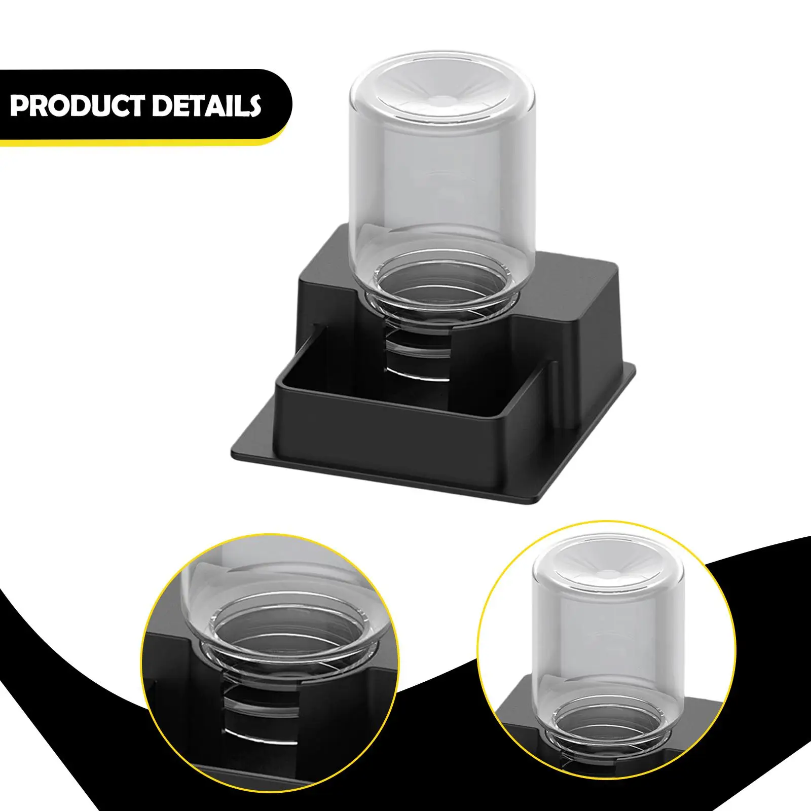 Automatic Reptile Water Feeder Container Water Dish for Geckos Turtle