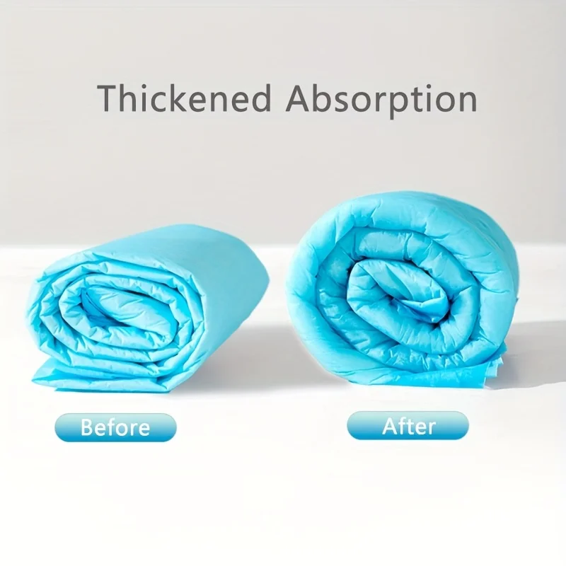 Pañal absorbente para mascotas, almohadillas de entrenamiento gruesas para cachorros, almohadillas para orinar para perros y gatos, estera para orina de mascotas a prueba de fugas, suministros para mascotas de secado rápido - imagen 5