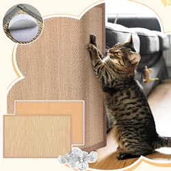 Rascador de bambú protector de sofá para gatos – Evita arañazos en muebles
