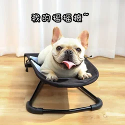 Cama plegable para gatos y perros - Mecedora de mascotas comoda
