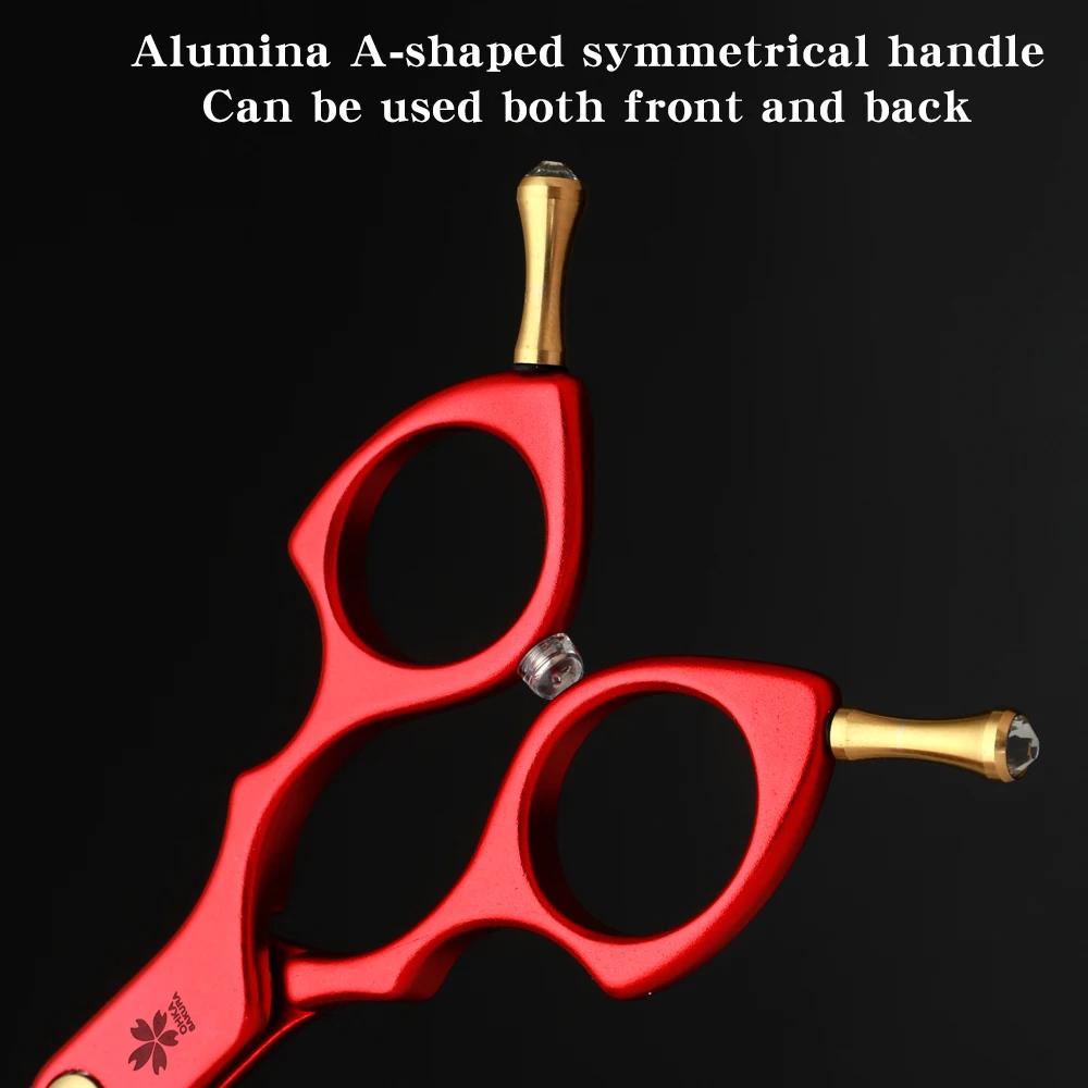 Tijeras de corte de pelo de mascotas, cuchillas doradas especiales, tijeras curvas, artefacto de corte de pelo de perro, tijeras de corte de pelo de peluche para el hogar - imagen 3