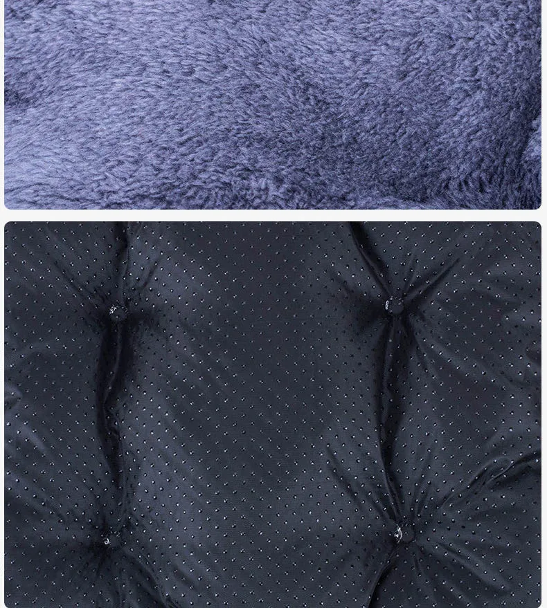 Cestas para perros nido de lana suave, cama para mascotas, estera gruesa para casa de perros, perrera para gatos, cama transpirable para mascotas, novedad de 2024 - imagen 5