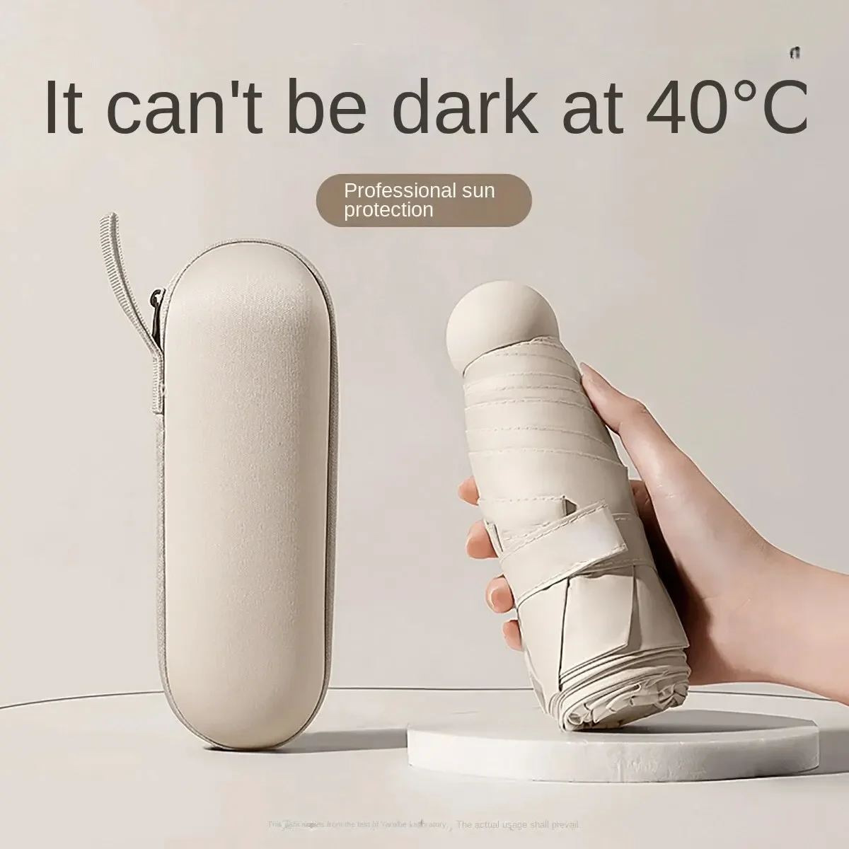 Paraguas cápsula mini plegable para perros y gatos – Solar y lluvia