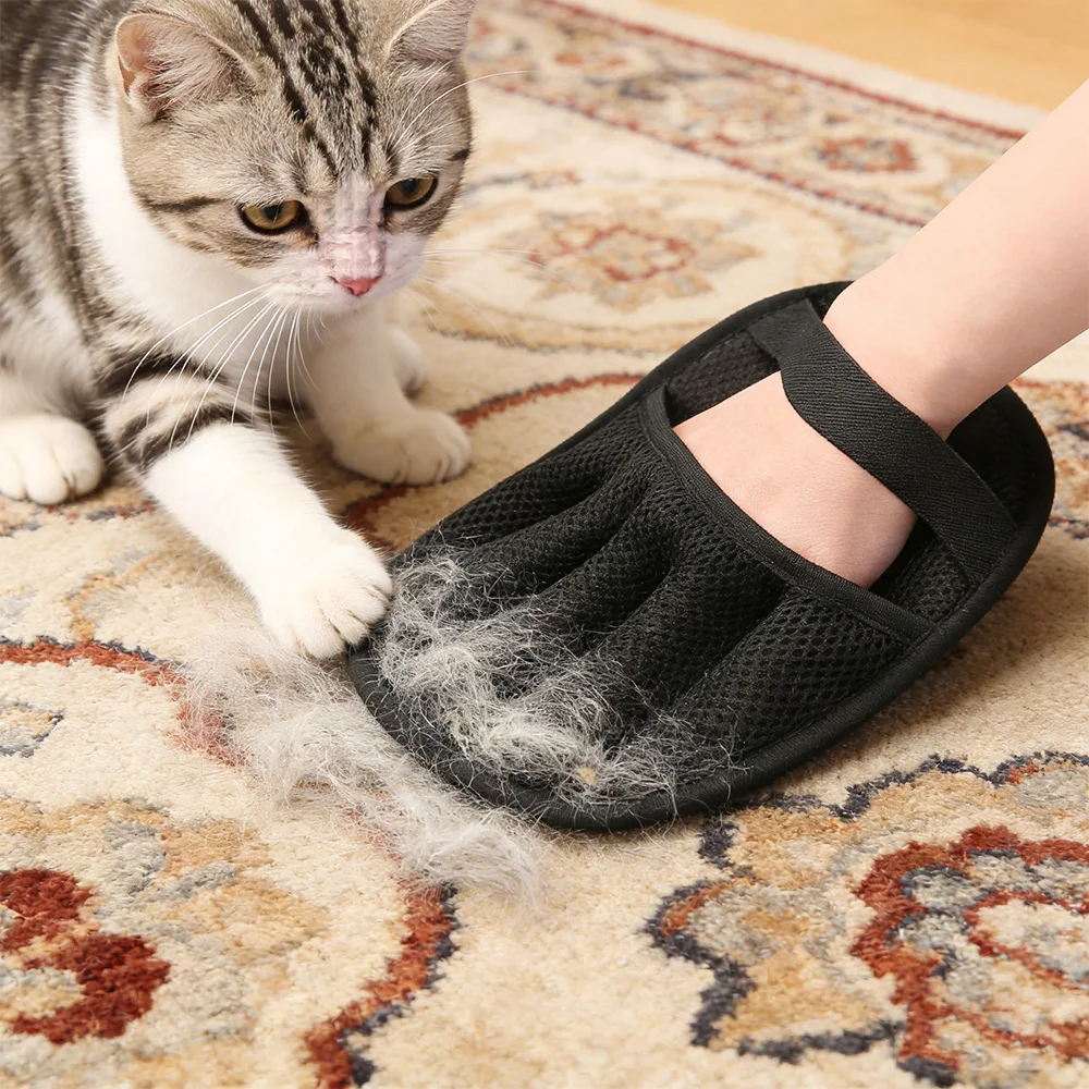 Guante quitapelusas 5 dedos para perros y gatos – Cepillo multiusos - imagen 5