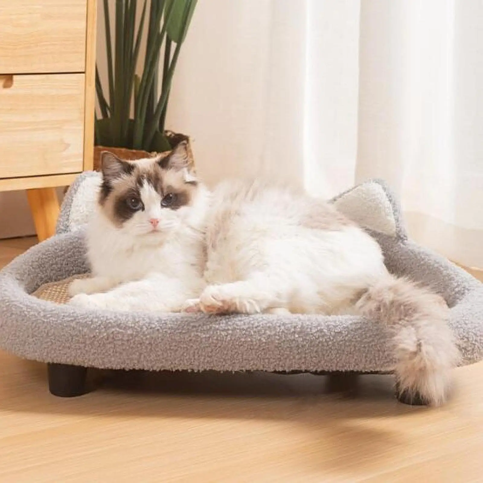 Cat Scratcher Kitten Scratcher Board Pad Pet Furniture Slip Cat Scratcher Lounge Cat Scratching Mat for Pet Gift Kitten