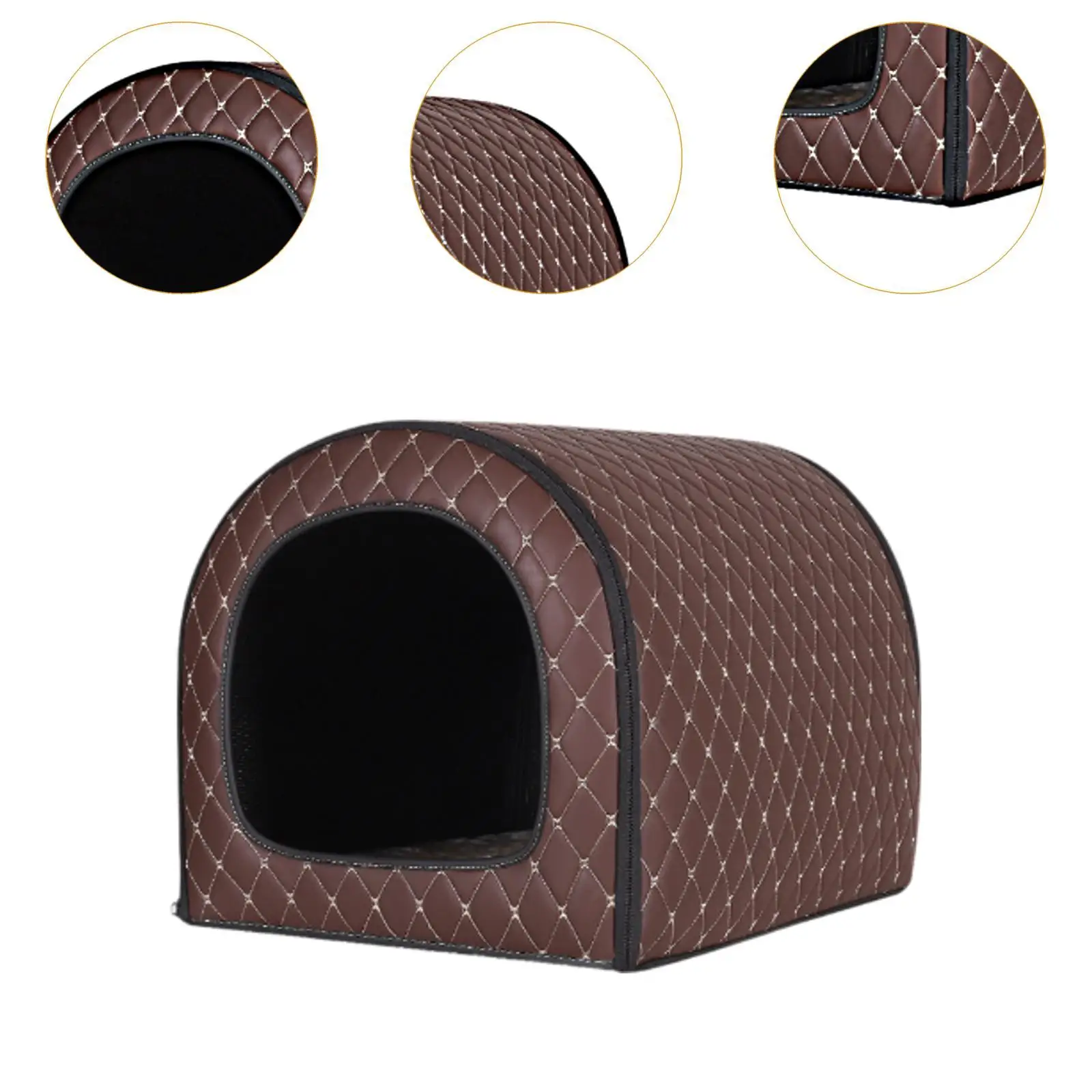 Dog Winter House Water Resistant Cat Nest for Indoor Outdoor Home Use Kitten