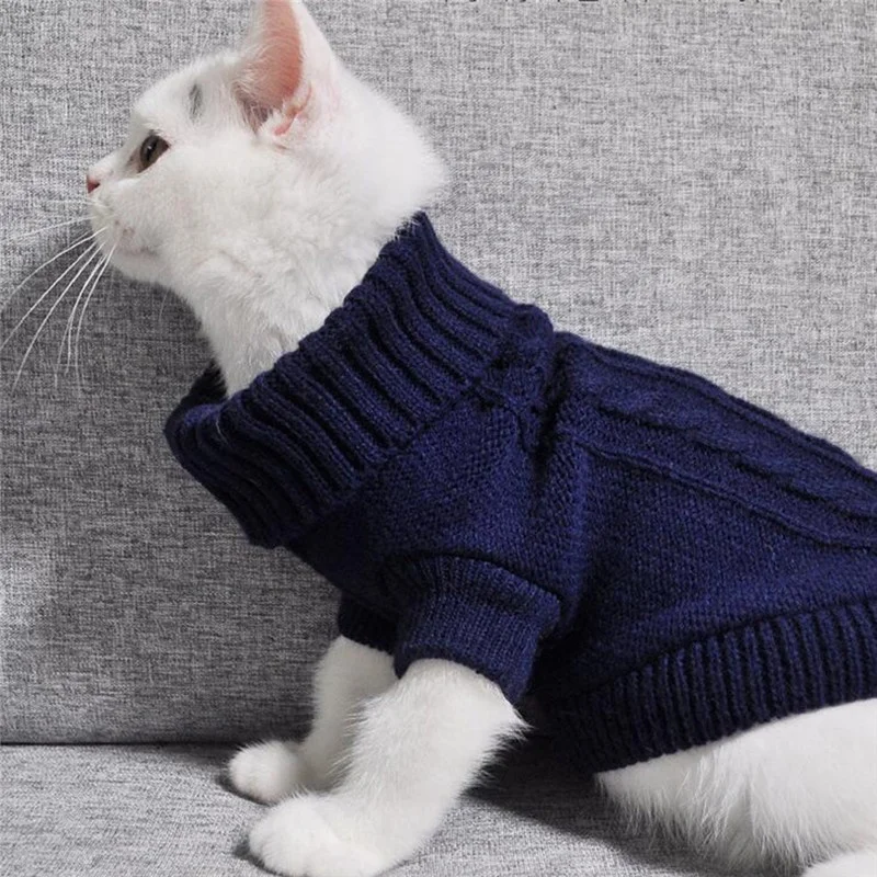 Suministros para mascotas, ropa para perros y gatos, suéter de invierno, chaqueta, chaleco para mascotas, accesorios para gatitos - imagen 2