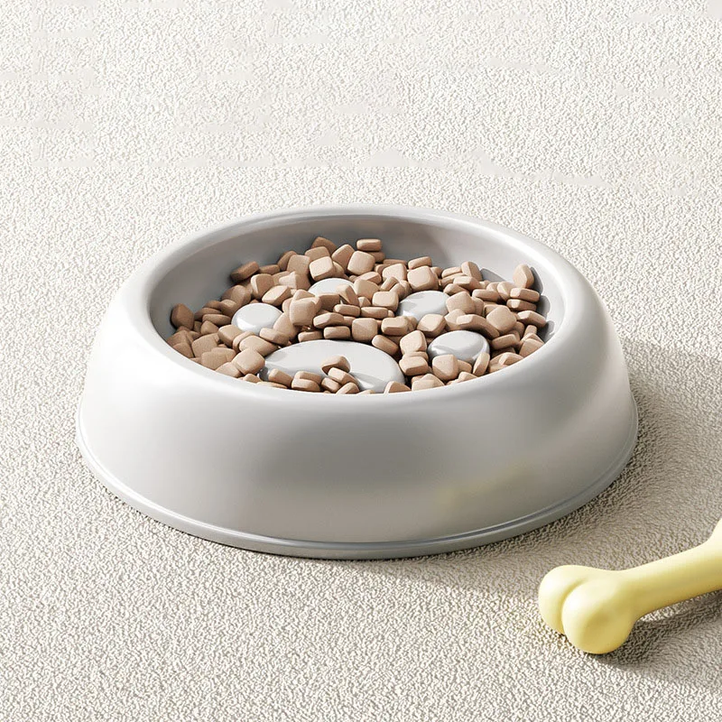 Cuenco de alimentación lenta para gatos, plato de comida para mascotas antiasfixia, utensilio de alimentación sin agarrar para gatitos y gatos pequeños - imagen 3
