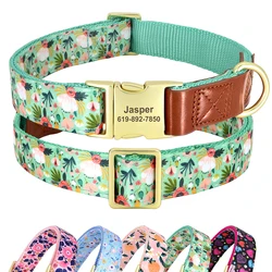 Collar grabado para perro – Ajustable con hebilla, identificativo y seguro