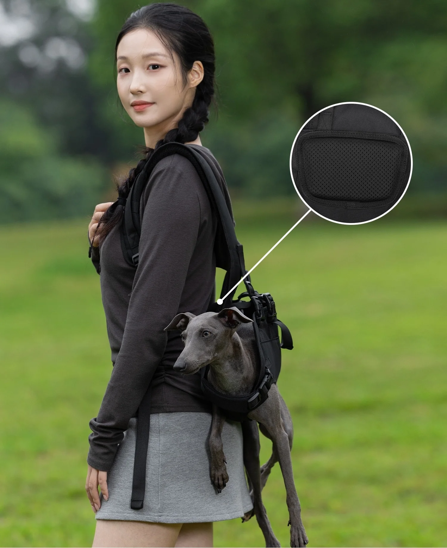 Arnés de elevación para perros, mochila para perros de cuerpo completo, arnés, mochila de emergencia para discapacitados, lesiones en las articulaciones antiguas, mochila para perros, arnés portador - imagen 3