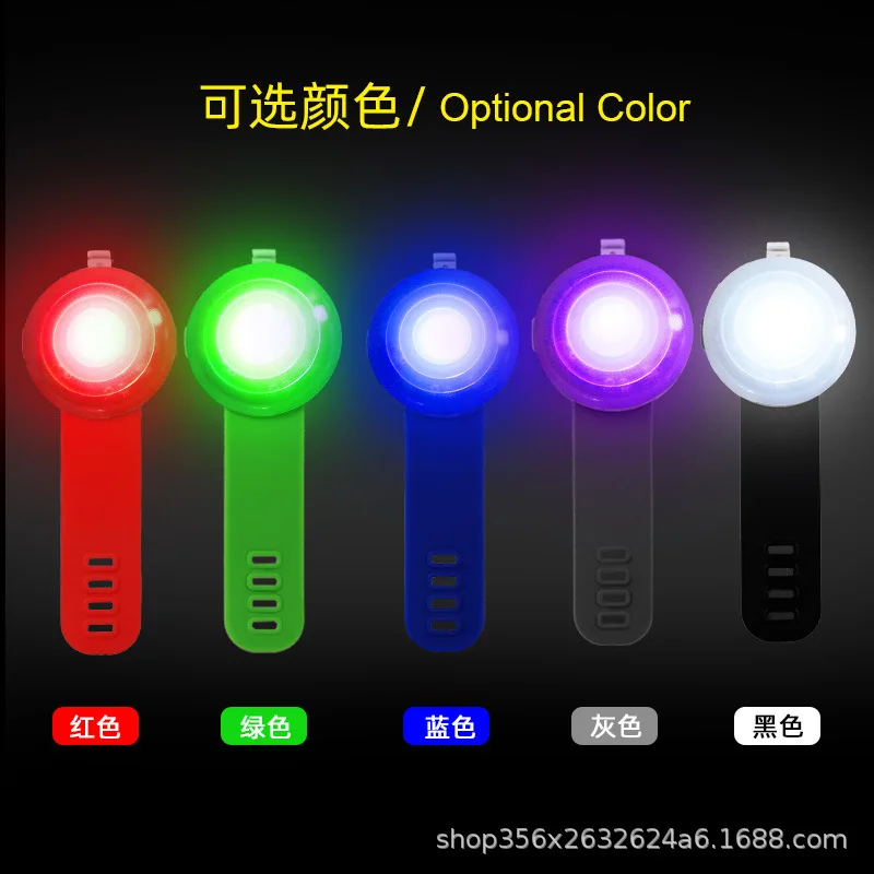 Luz LED recargable para perros – visibilidad y seguridad en paseos nocturnos