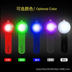 Luz LED recargable para perros – visibilidad y seguridad en paseos nocturnos