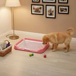 Bandeja sanitaria para cachorros: fácil de limpiar en casa