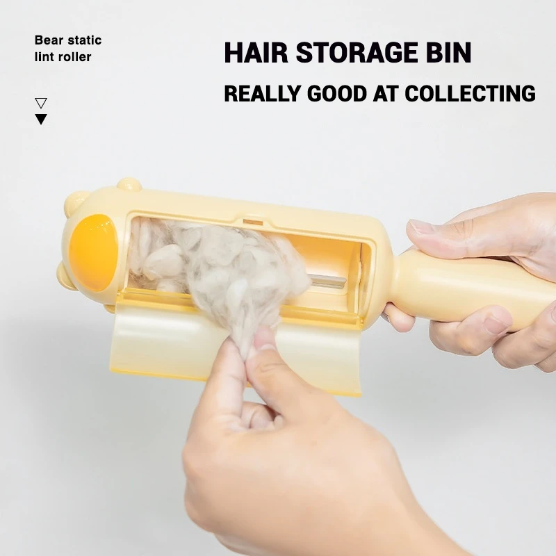 Cepillo de pelo de adsorción electrostática, removedor de pelo portátil para mascotas, cepillo removedor de pelo para mascotas, suministros para mascotas - imagen 5