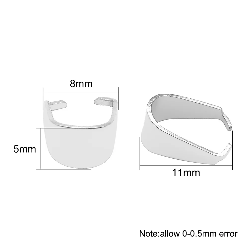 100 unids/lote cierres dorados de acero inoxidable fianzas encanto semillas de melón hebilla personalizada collar pulsera conectores accesorios de joyería - imagen 2