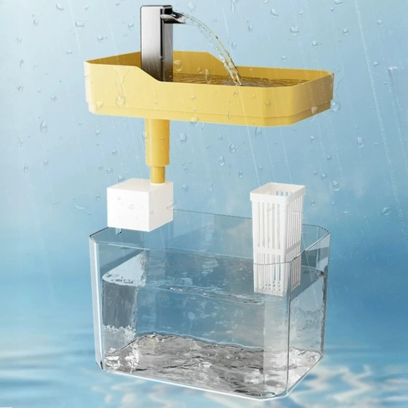 Fuente de agua para gatos con filtro – Bebedero automático silencioso - imagen 5