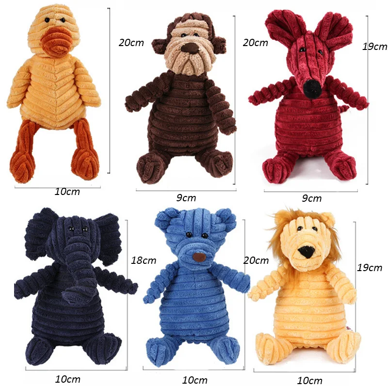 Pana con cachorro chirriante, juguete para perros, simulación de forma de Animal, juguetes para masticar para perros pequeños y medianos, accesorios para Chihuahua mascotas - imagen 3