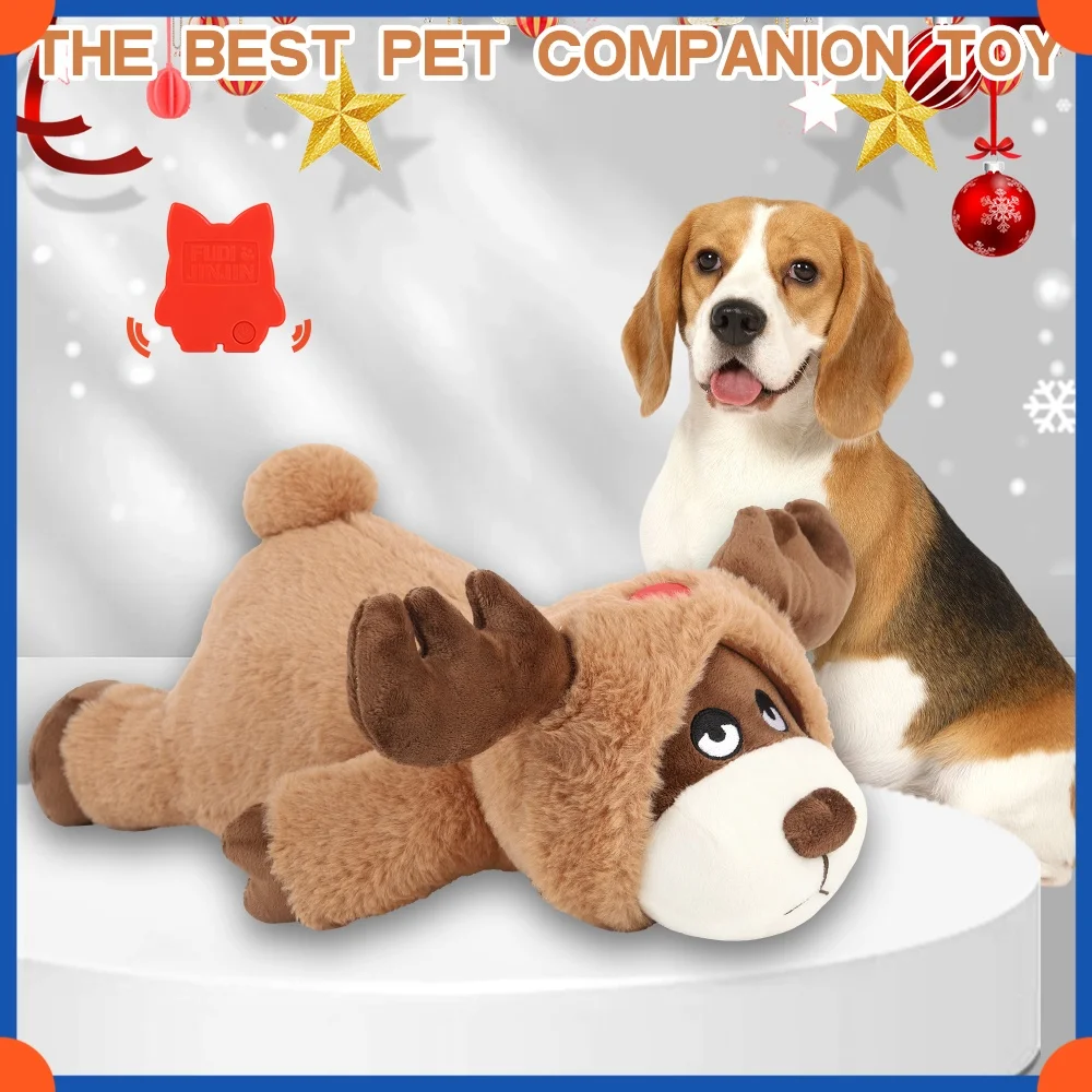Plush Puppy Heartbeat Toys, Birthday Gifts, Rich Dog Puzzle Toys, Behavior Training, 16 Christmas - imagen 4