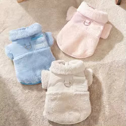 Ropa acolchada de invierno para perros y gatos – Abrigo chaqueta