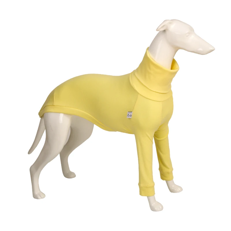 Ropa de algodón para Galgo Italiano, ropa de Whipple para perros grandes, ropa de cuello alto para perros - imagen 4