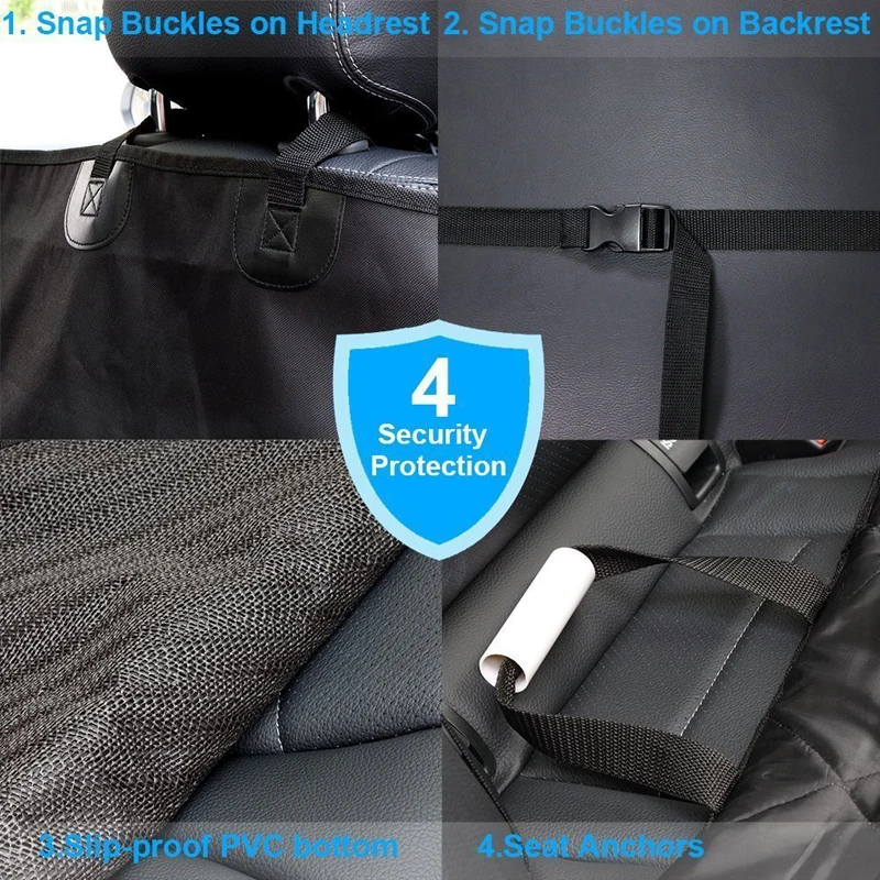 Benepaw-funda de asiento resistente al desgaste para perro, Protector de asiento delantero para coche, camión, SUV, resistente al agua, resistente, duradero y antideslizante - imagen 5
