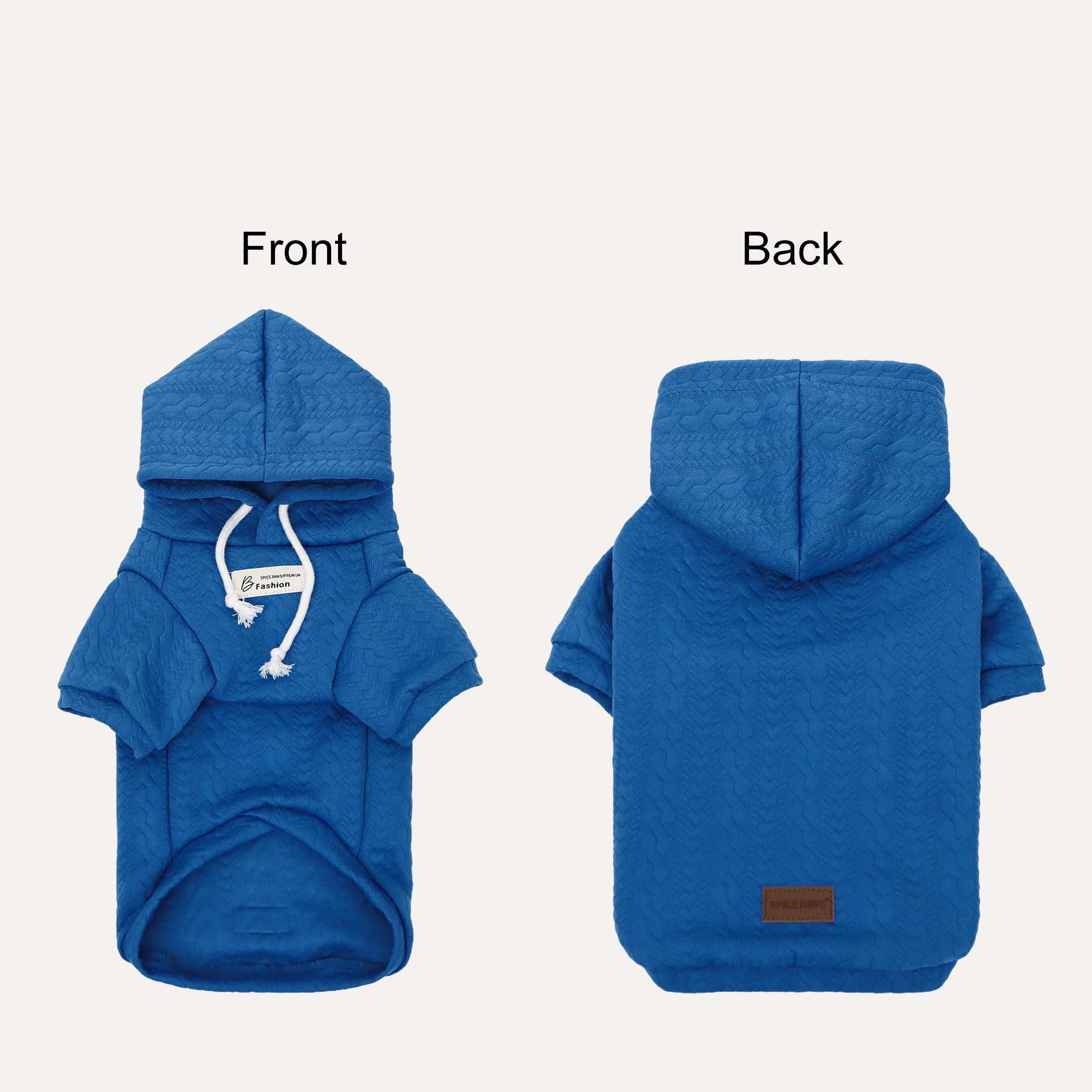 Sudadera con capucha para perros y gatos – Abrigo cálido de invierno - imagen 3