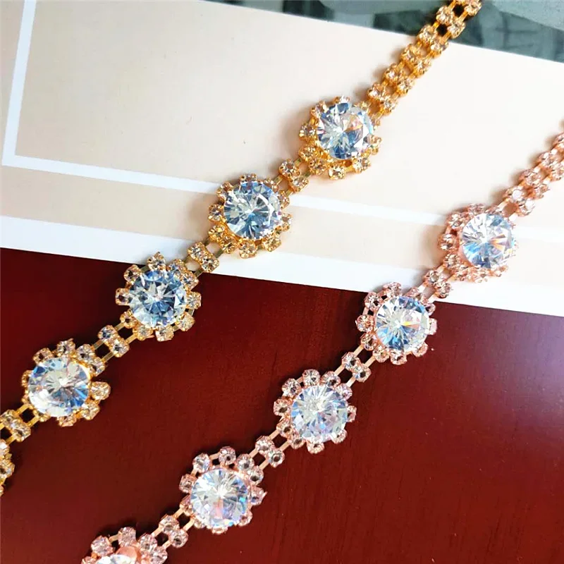 Collar de flores de cinco diamantes, joyería ajustable para gato, perro, cachorro, collar para mascotas, banda para el cuello para cachorros, collar para gatitos, accesorios - imagen 4