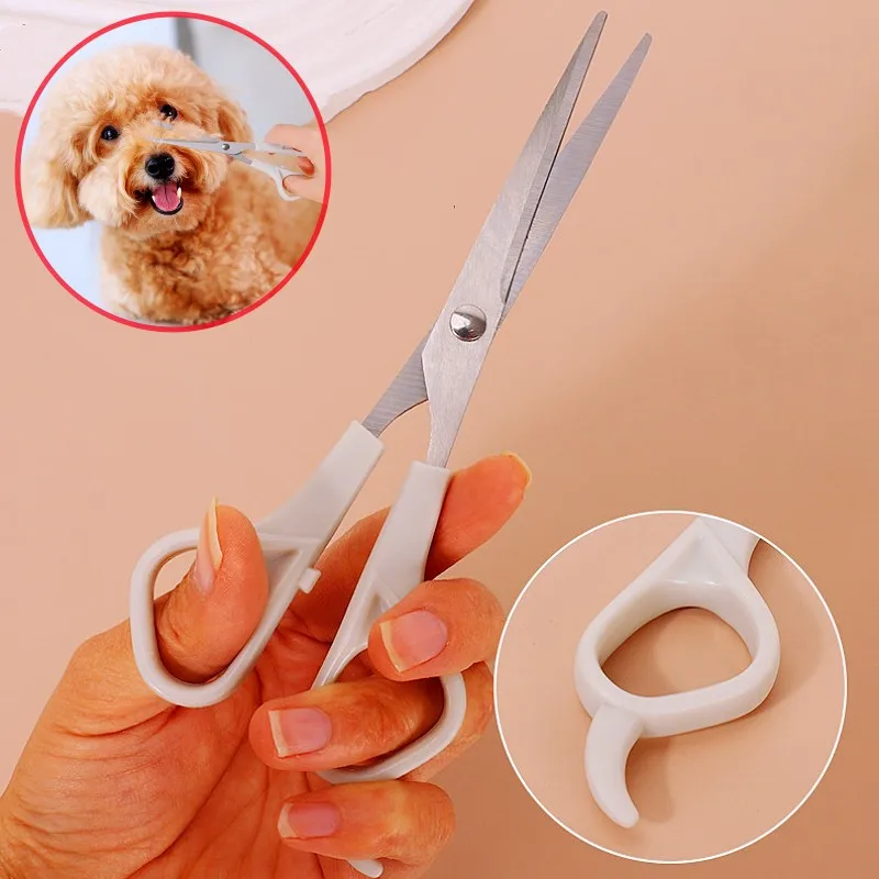 Tijeras para perros, tijeras para pelo de mascotas, recortador para perros, cuidado de mascotas, recortador de acero inoxidable para recortar el pelo de perros, limpieza, suministros para mascotas