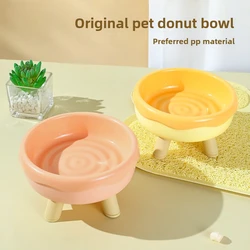 Cuenco individual para gatos con caja e cuatro patas, comer y beber