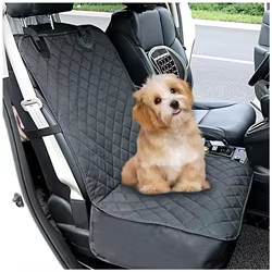Funda Universal para asiento de coche para perros, Protector de asiento delantero y trasero, antideslizante, impermeable y resistente a los arañazos, Ideal para viajes al aire libre