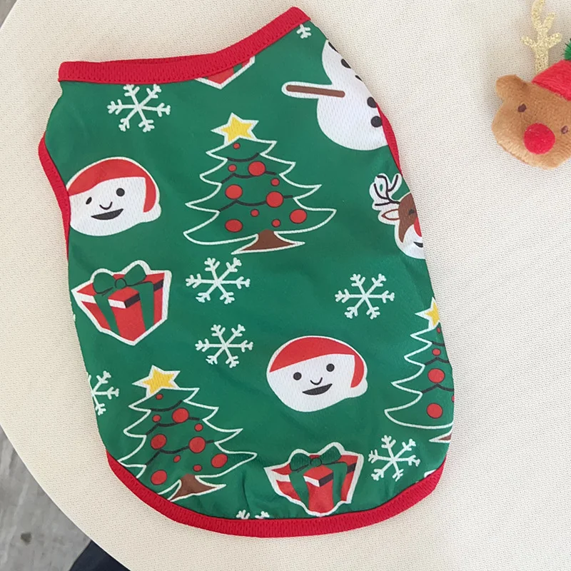 Christmas Dog Clothes Cotton Clothing Hoodies for Small Dogs Cats Vest Shirt Puppy Dog Costume Chihuahua Outfit Dogs Gifts - imagen 3