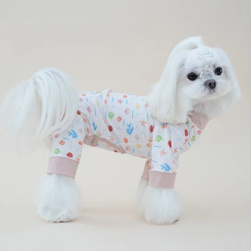 Pijama para perros pequeños y medianos de algodón suave - imagen 3