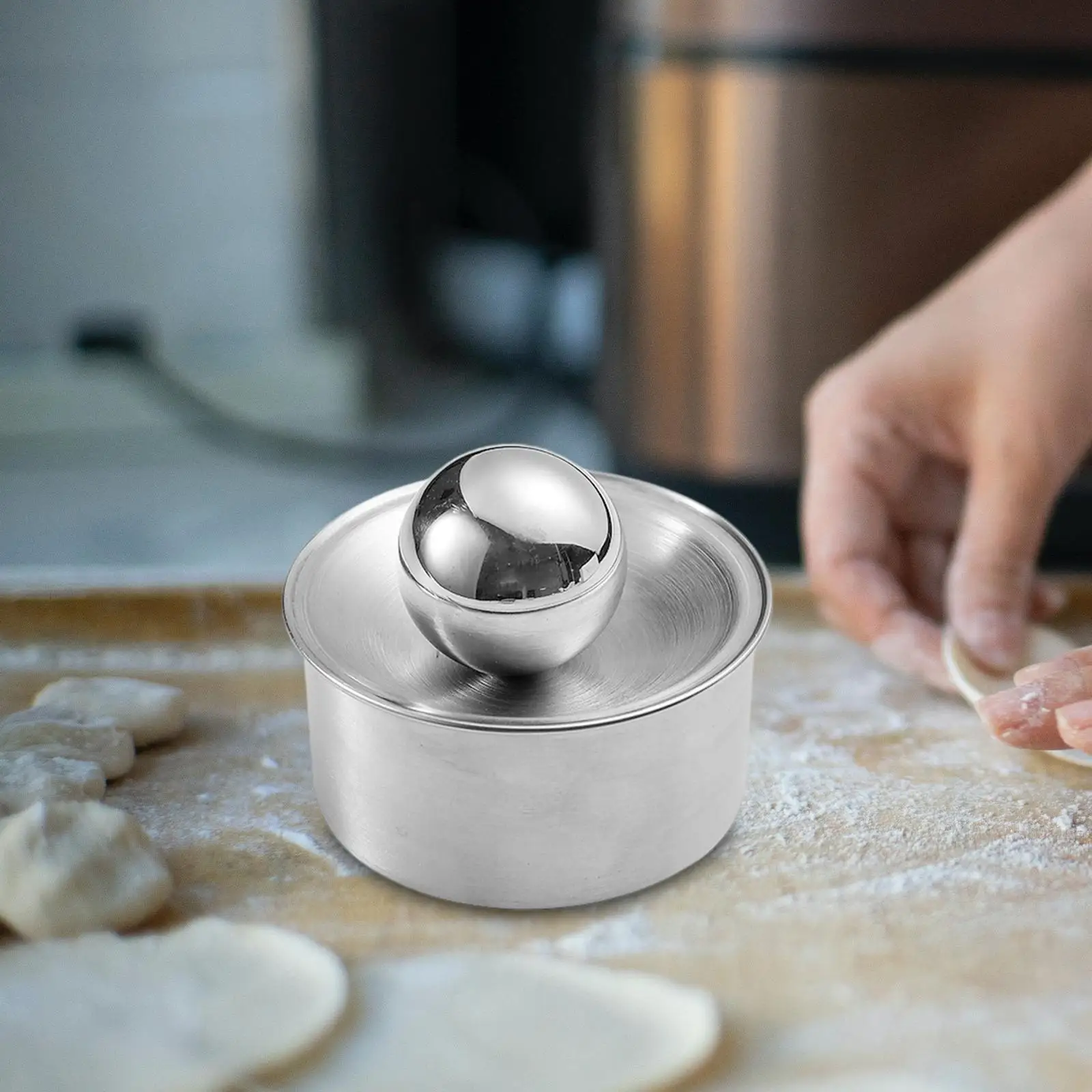 Prensador de piel para dumplings – Utensilio cocina pastelería - imagen 4