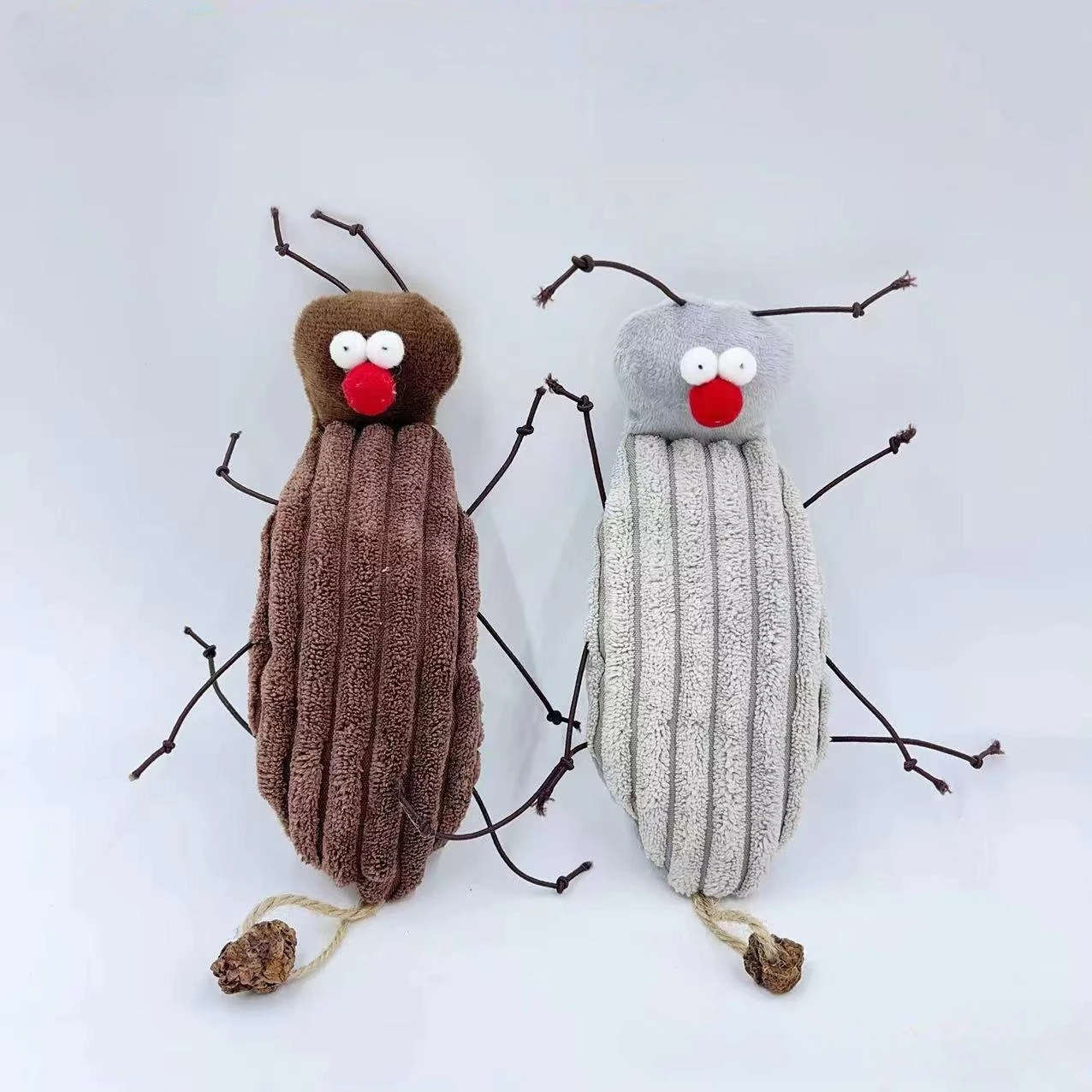 Juguete para gatos, cucaracha de peluche, juguete para mascotas, interacción, juguete para gatitos, hierba gatera, suministros para mascotas