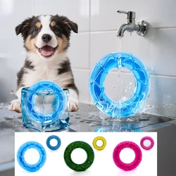 Mordedor dental congelable para perros – Juguete molar refrescante verano
