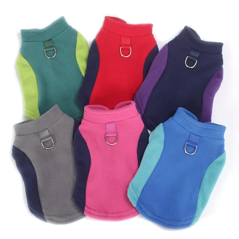 Chaleco de lana, ropa cálida de invierno para perros, suéter para cachorros, abrigo de Bulldog Francés, disfraces de Pug, chaqueta para perros pequeños, chaleco para Chihuahua Yorkie