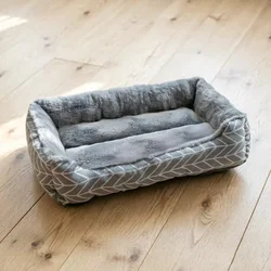 Sofá de felpa para perros pequeños medianos grandes y gatos con nido